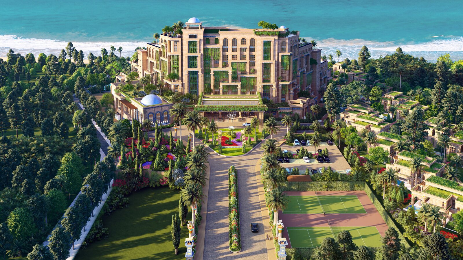 Babylon Hotel - M-Gallery - Landscape Design - 9